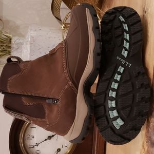 LLBean Women's Stormchaser Brown Boots size 9